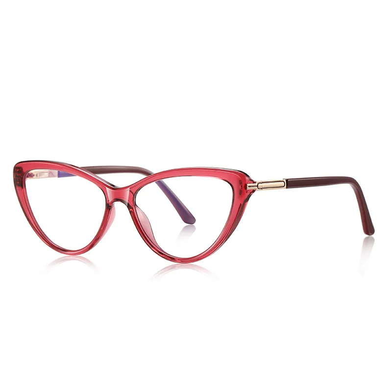 Le nuove montature per occhiali per gatti possono essere utilizzate per occhiali da vista, occhiali per miopia, lenti multi-focus che cambiano colore anti-luce blu