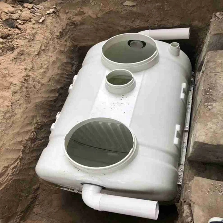 Lightweight Underground  FRP Fiberglass Plastic Septic Tank for Residential