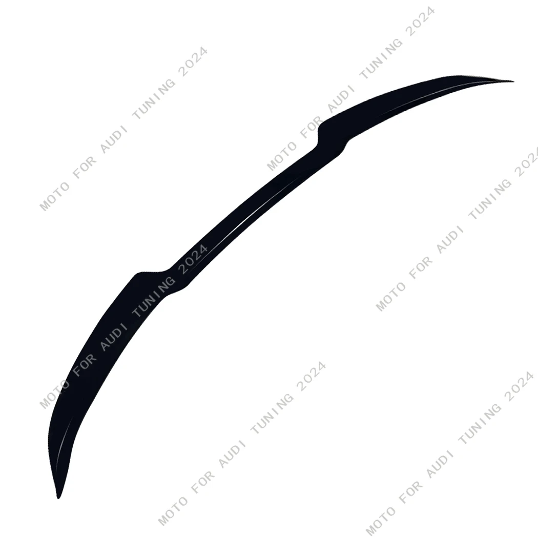 For AUDI Q7 SQ7 4M MK2 S-line 2016-2024 Rear Trunk Roof Spoiler Cap Boot Lip Wing Splitter Maxton Style Exterior Body Kit Tuning