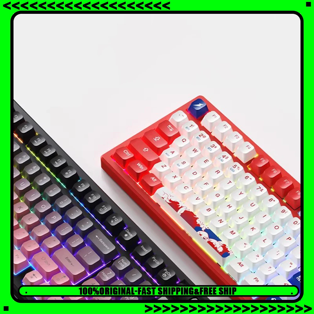 

Механическая клавиатура DAREU LK98pro, три режима подключения, низкая задержка, RGB-подсветка, игровая клавиатура, высокая износостойкость, Gasket-крепление, с возможностью горячей замены, аксессуары для ПК, подарки