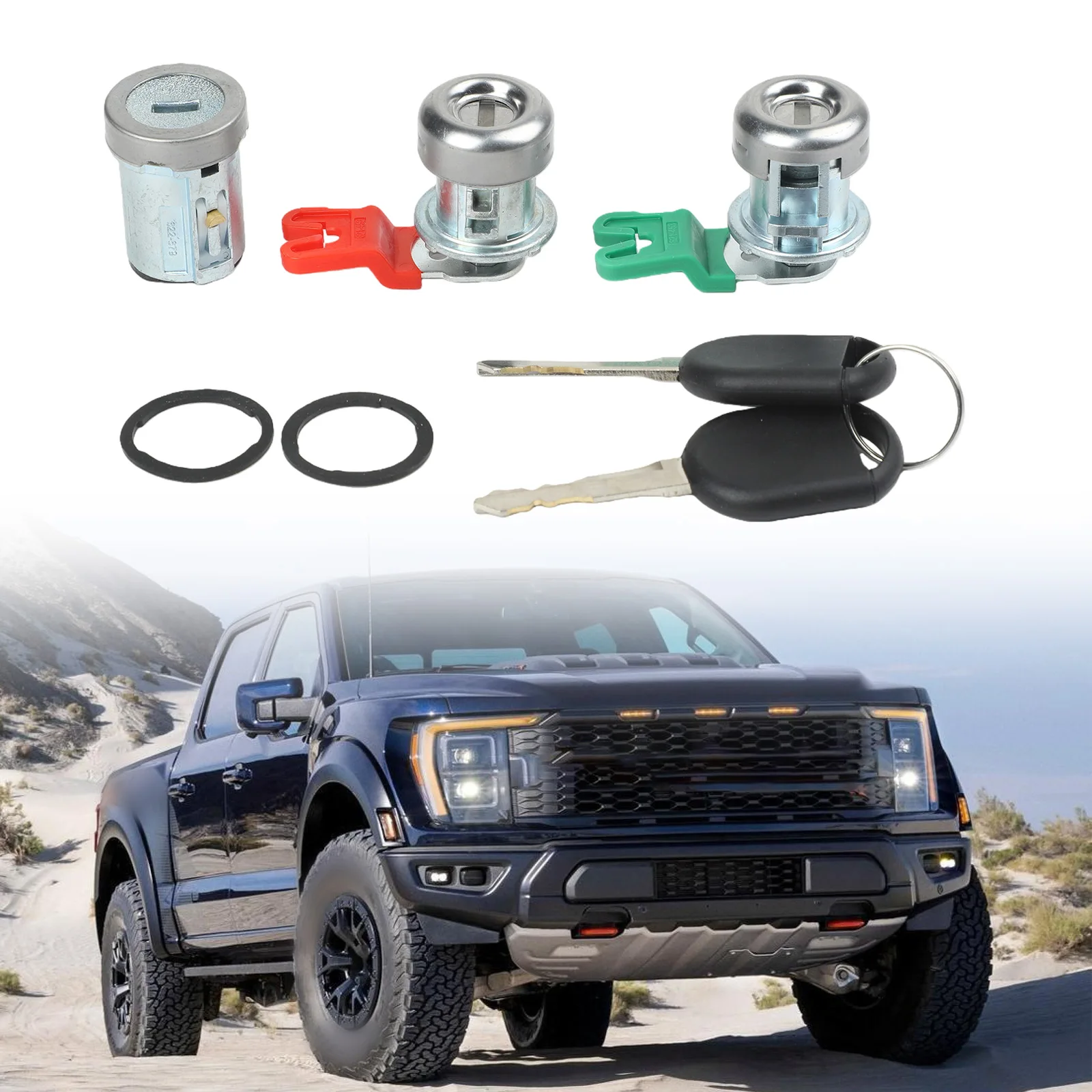 

Ignition Switch Lock Cylinder 924717 4L3Z11582BB Replacement Part for Ford For Escape Explorer For Mazda Models