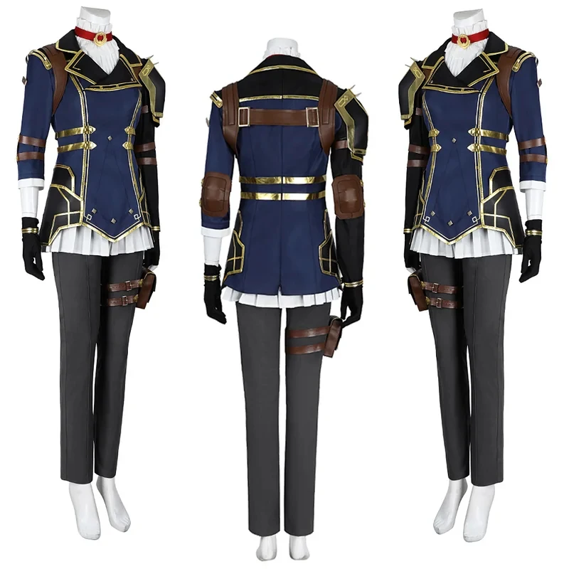 

❤2026✚Arcane Caitlyn Cosplay Fantasy Sheriff Clothing 2024 Anime Game LoL 2 Costume Disguise Adult Women Roleplay Fantasia Outf◀