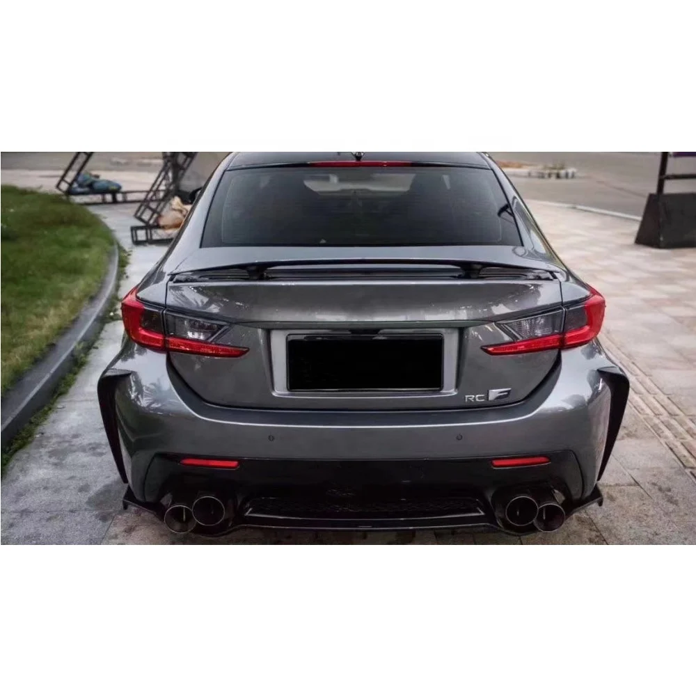 AG Style Dry Carbon Fiber Body Kit Set Fit ForLexus RCF Front Lip LX Rear Diffuser Side Skirts High Quality Fitment