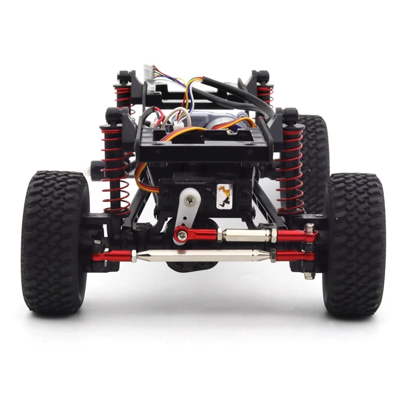 Metal Steering Rod Link Rod Tie Link For MN78 MN-78 MN 78 1/12 RC Car Upgrades Parts Accessories Red