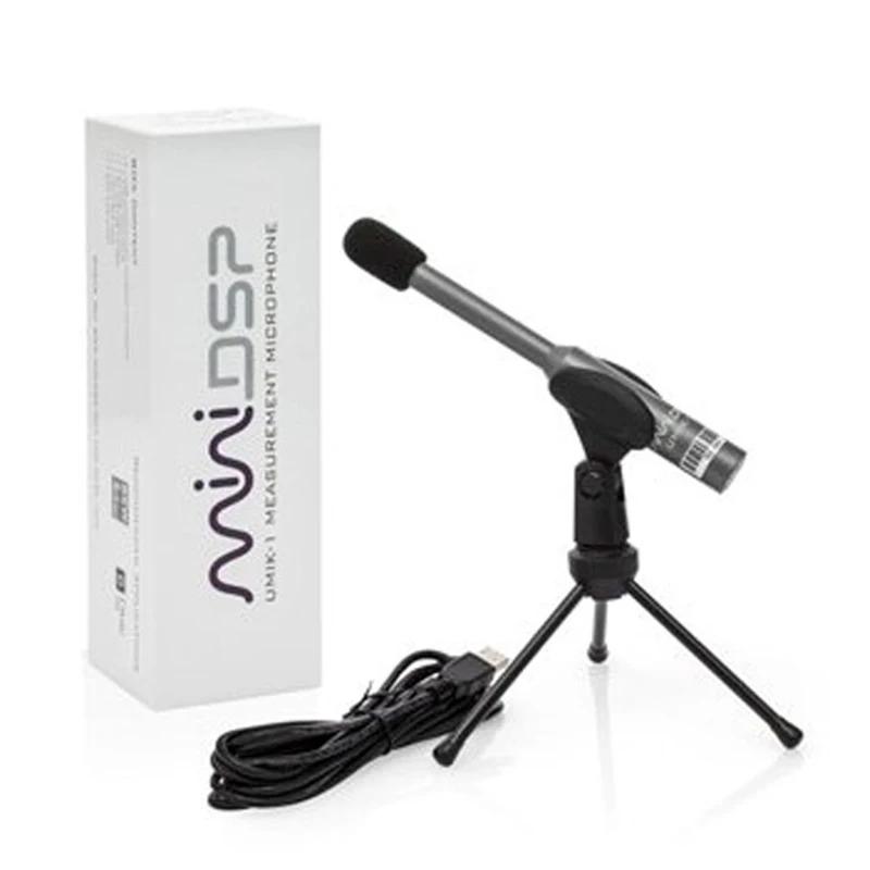 MiniDSP UMIK-1 Portable Sound Field Acoustic Environment Measurement USB Automatic Microphone Umik-1 Test Microphone UMIK1