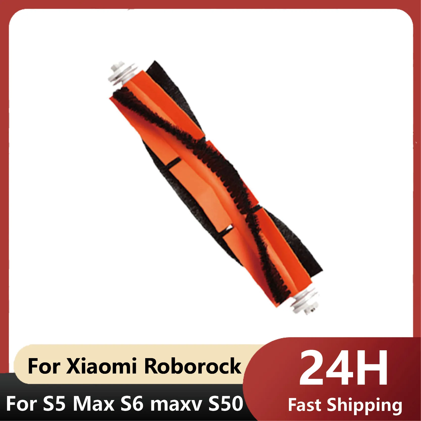 فرشاة دوارة لشاومي Roborock S5 Max S6 maxv S50 أجزاء ملحقات الفرشاة الرئيسية القابلة للفصل استبدال المكنسة الكهربائية Xiaomi