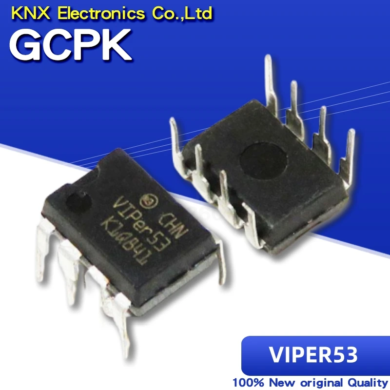 5pcs VIPER12A VIPER22A VIPER20A VIPER32 VIPER53 VIPER16L VIPER17L VIPER26L VIPER27L DIP-8 100% original new