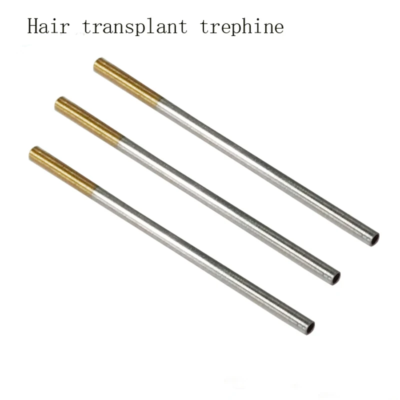 Equipo de trasplante de cabello, aguja de extracción de Trasplante de Cabello, trephine, extracción de folículos pilosos, equipo de trasplante de cabello