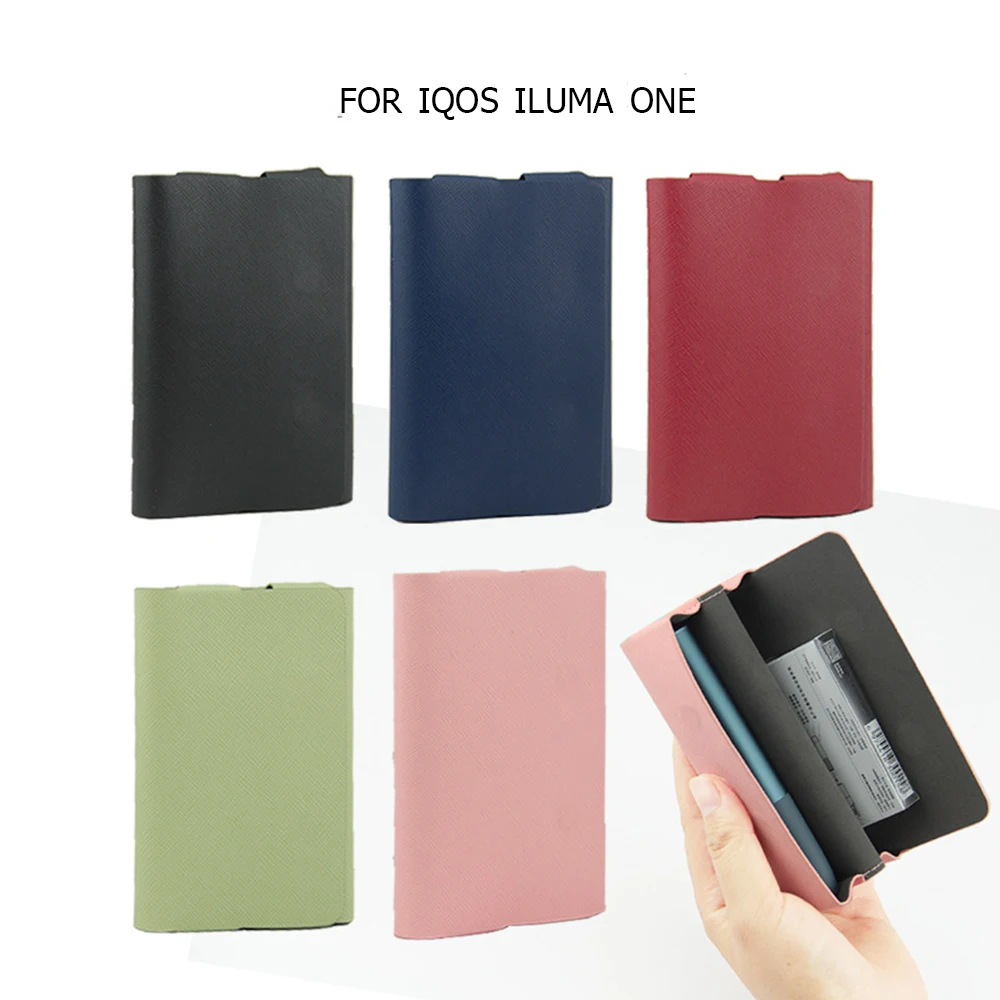

Fashion 5 Colors for LIL Solid 2 Leather Case Solid2 Portable Skin Cigarette Smoking for IQOS ILUMA ONE Cases Cover