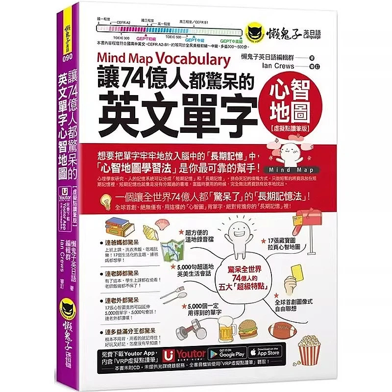 

Серия учебников по английскому и японскому языкам от Lazybones: книги для запоминания английского словарного запаса и его корневых слов.
