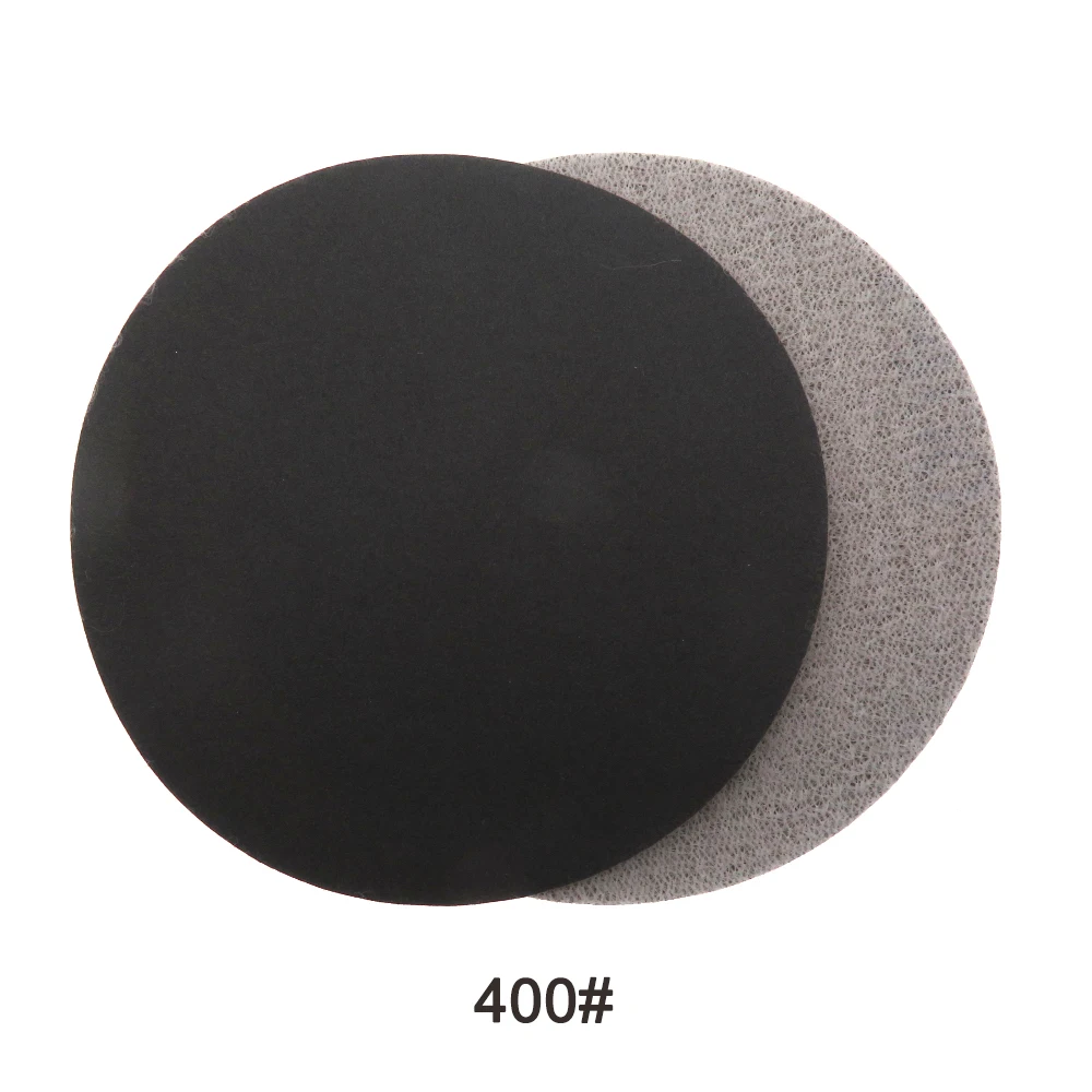 ورق صنفرة رطب وجاف 3 بوصة 30 قطعة متنوعة 320/400/600/800/1000/1500 خطاف وحلقة لتلميع وصنفرة السيارة المعدنية
