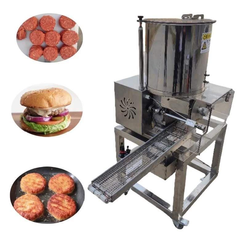 FOODLINE Floor‑standing Commercial Meat Patty Machine Stable Running For Complete Fast‑food Production Line
