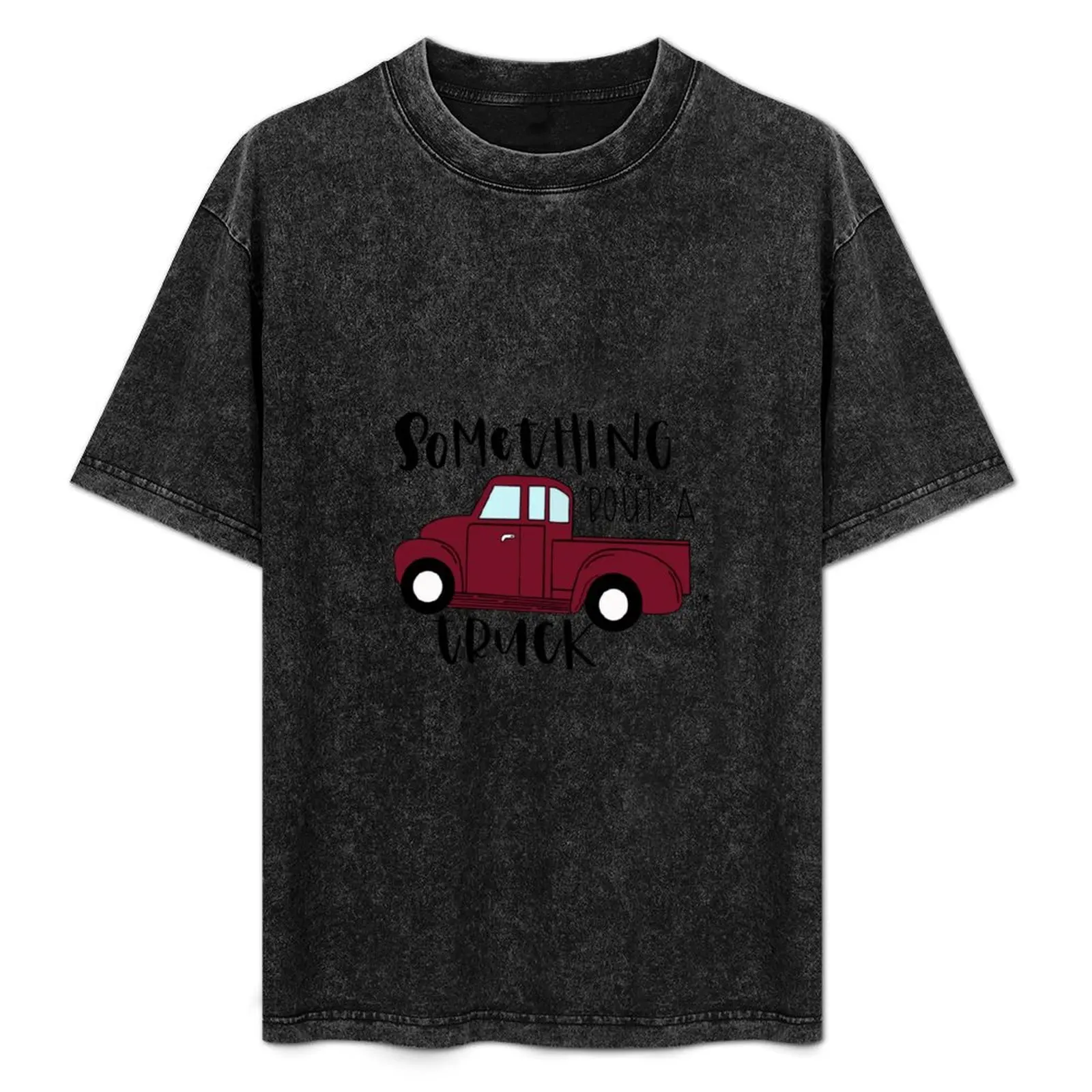 

Something 'Bout a Truck T-Shirt Classic Basic Casual T-Shirt