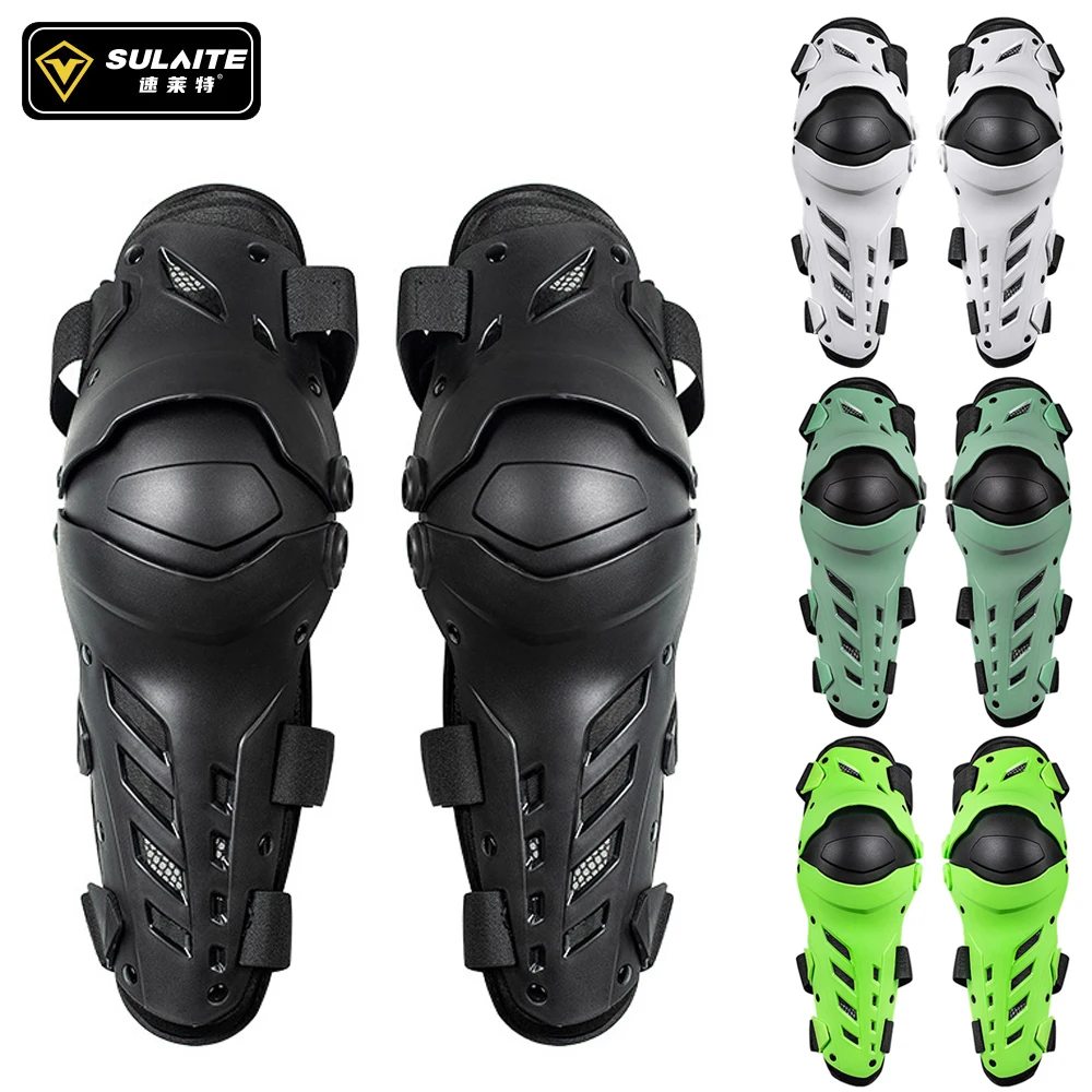 

SULAITE Motorcycle Knee Pads Gear Motocross Equipment Moto Motorbike Anti-fall Protective Case Knee Protector Mtb Men Kneepads