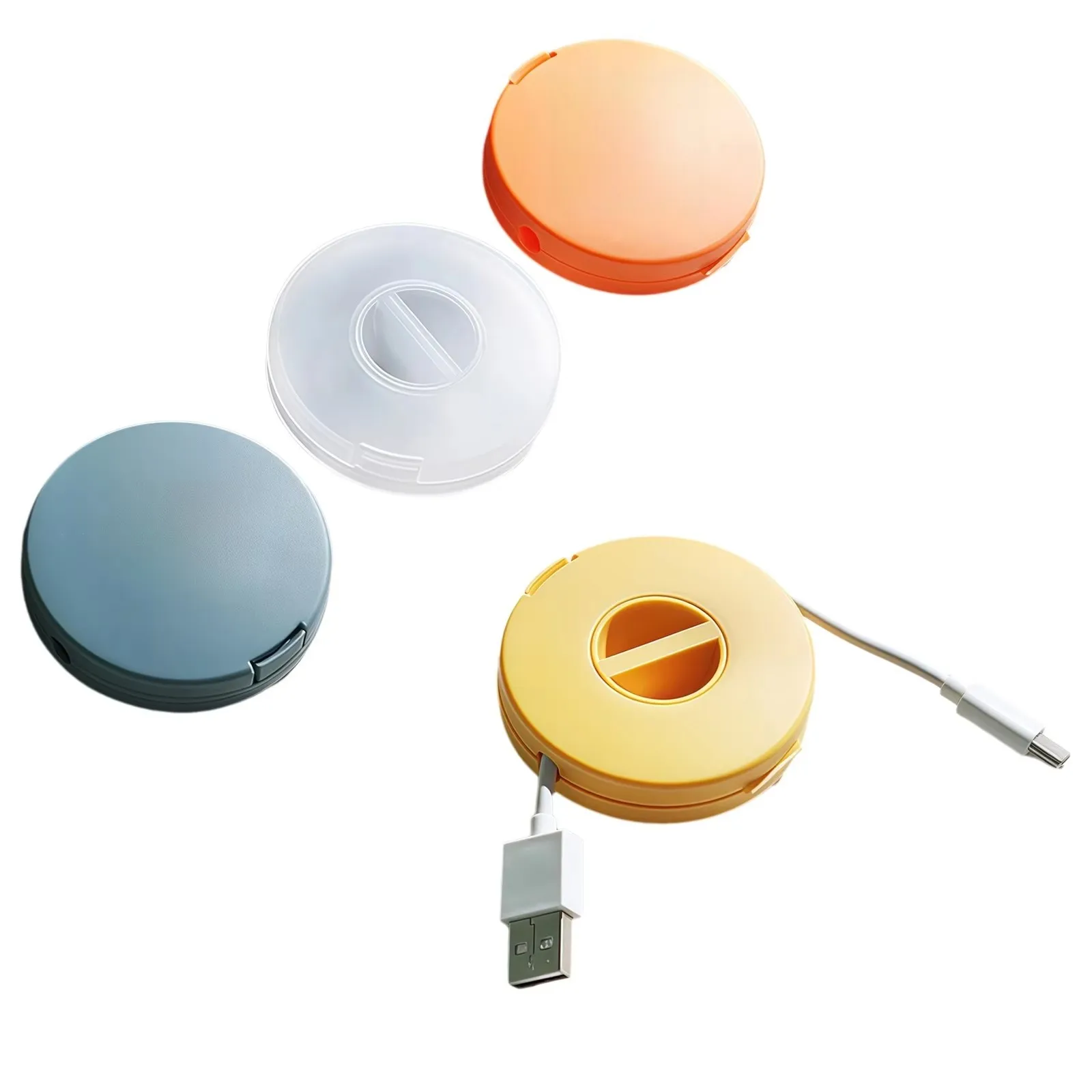 2PCS Desk Organizers Desktop Cable Management Office Cultural and Educational Supplies