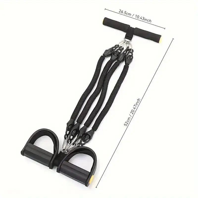 Pedal Tension Rope Puller Exercise At Home Multi-functional Fitness Exercise Resistance Band Men Sports Gym Equipment