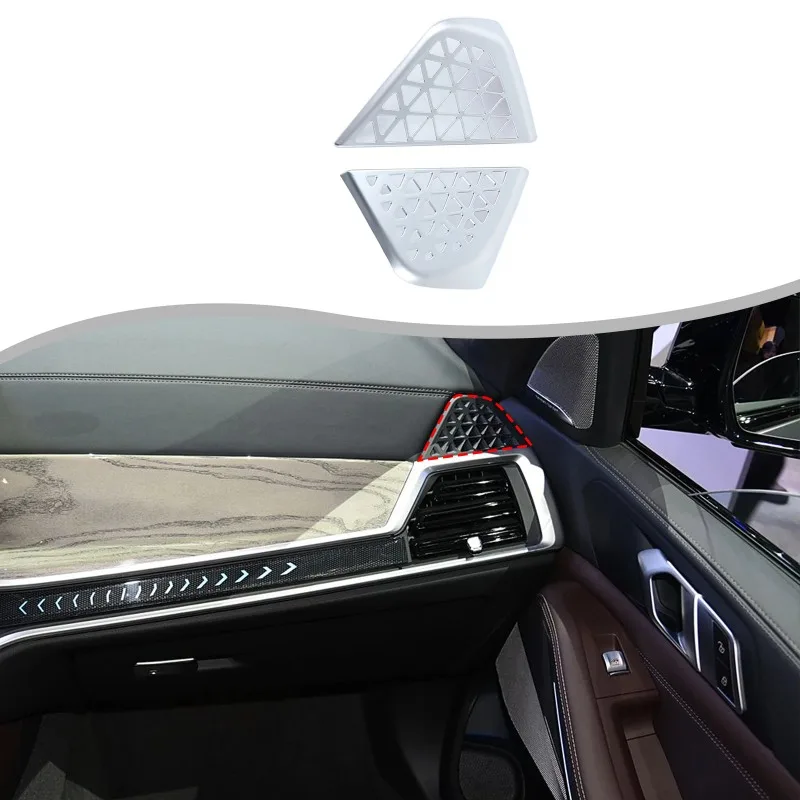 

ABS Dashboard air vent frames for BMW X5/X6/X7 2023-2024 （Left-handed peptide）Automobile Interior Accessories