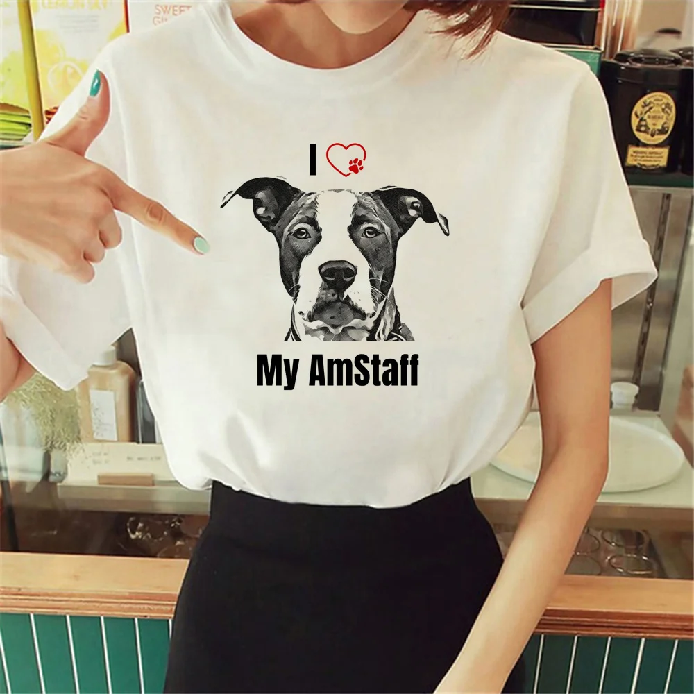 

Женская футболка Amstaff, женская одежда в стиле Харадзюку