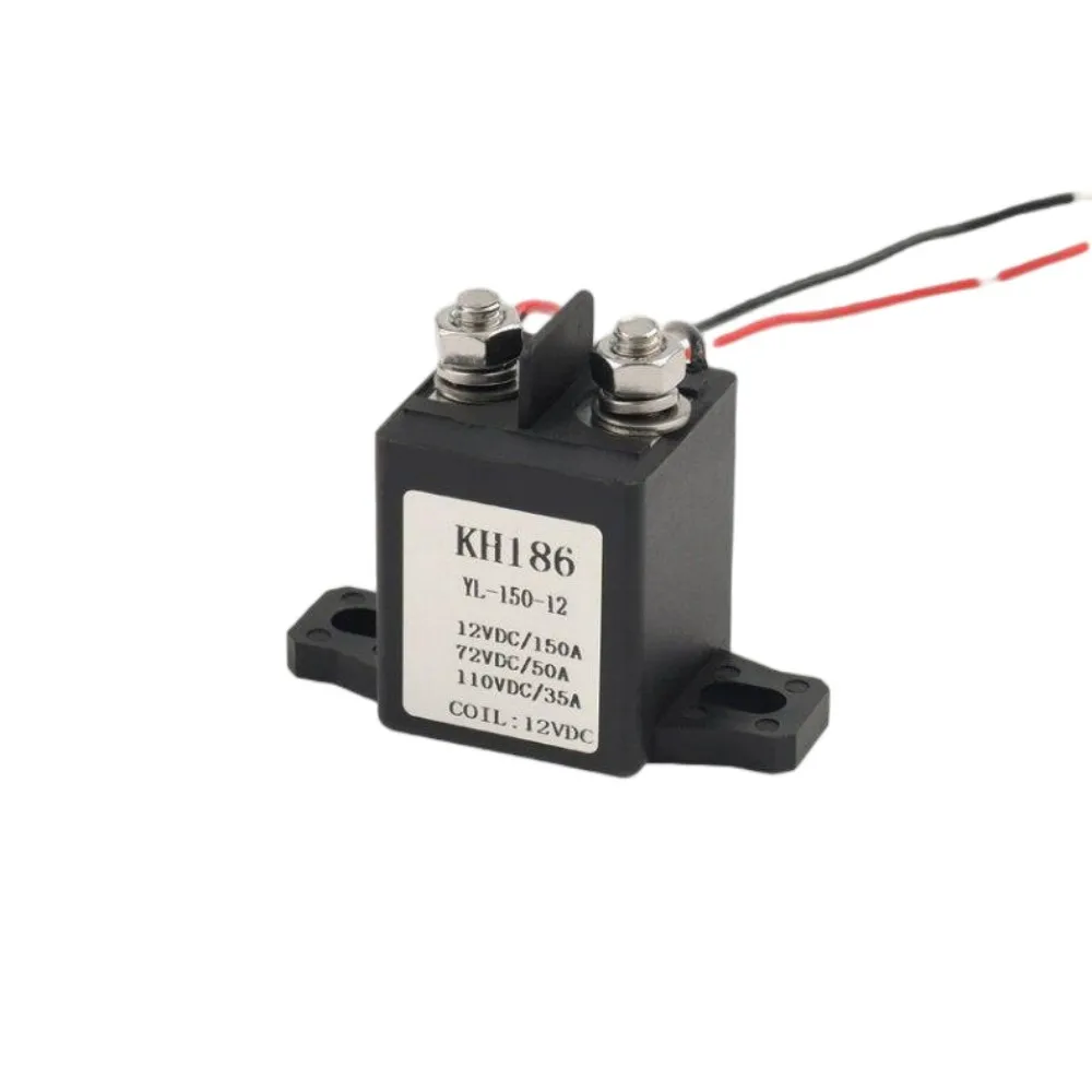 

100A/150A Car Relay 12V/24V Long-Time Power On 110V Starter Relay Strong Magnetic Arc Extinguishing Contactor Relay Module