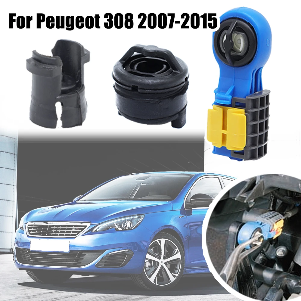 For Peugeot 308 Gearbox Shift Lever Cable End Linkage Connector Adapter Selector Buckle Replacement Parts 2007-2015