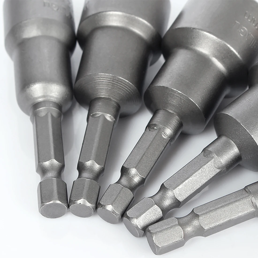 5mm-19mm Magnetic Impact Socket Nut Screwdriver, Hex Wrench Bit Adapter, Suitable for Electric Drills and Impact Driver Socket S