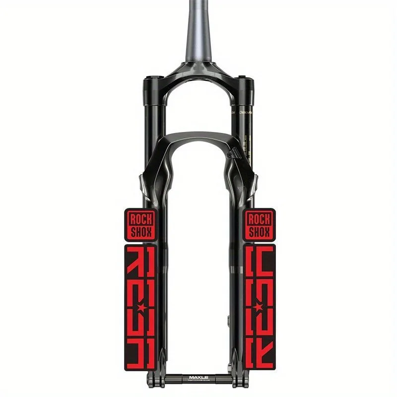 Kit de protection de fourche RockShox Reba 2025 – Autocollants pour cadre contour découpé