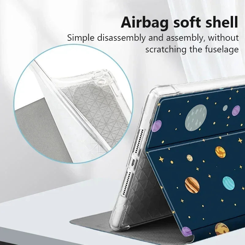 For Xiaomi Pad 6 Pro Max Case Silicone Cover Funda For Xiaomi Mi Pad 5 6s 7 Pro 11 12.4 4 Plus Redmi Pad SE 10.6 Leather Shell