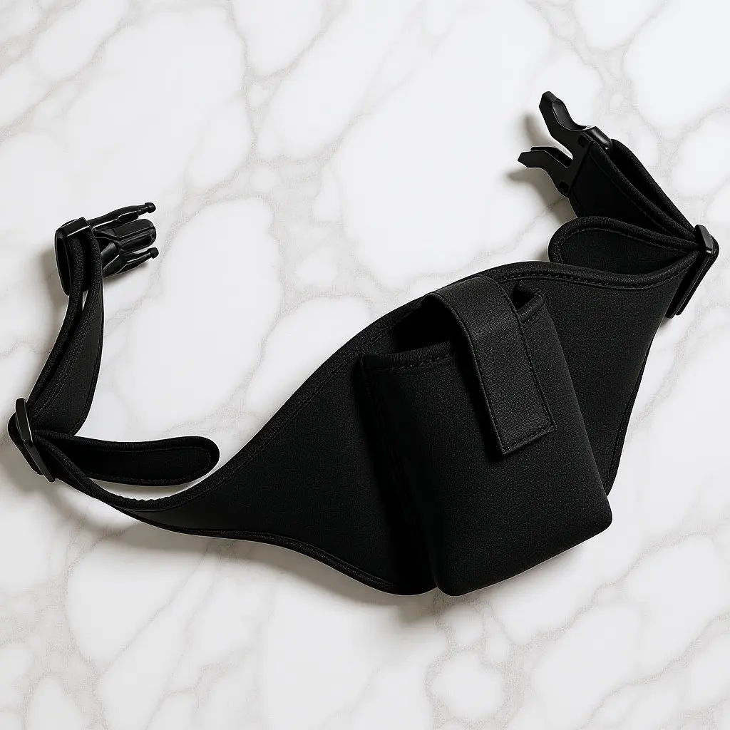 

Adjustable Neoprene Fitness Mic Belt Waist Pack Running Microphone Carrier Storage Bag Waist Fanny Pack Microphone Bag