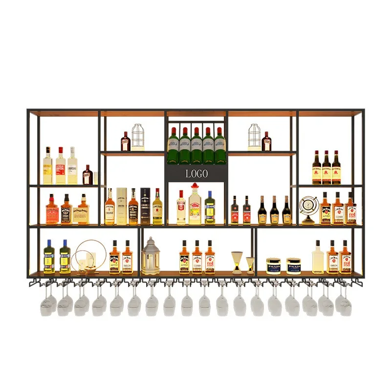 

Настенная витрина для вина, винная стойка для ресторана