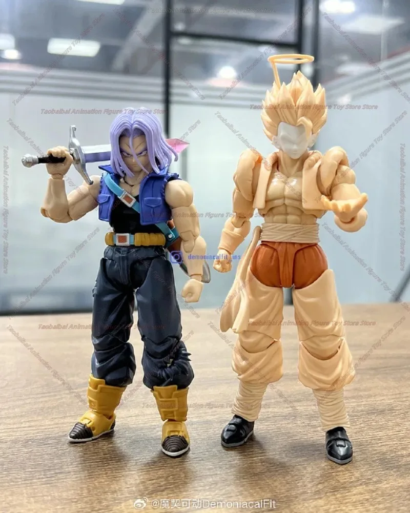 Demoniacal Fit "Hero Waltz" Gojita Dragon Ball SHF 1/12 مجموعة ألعاب مجسمة متوفرة في المخزون، يتم شحنها خلال 24 ساعة في اليوم #6