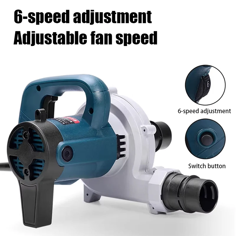 for Industrial Slotting Machine Dust Collector Blower 4580W Wall Grinder Vacuum Cleaner Dual-use Woodworking Blower