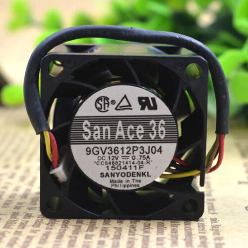 Y لسانيو 9GV3612P3J04 الهيكل مروحة التبريد الصناعية العنيفة 3.6 سنتيمتر 3628 12 فولت 0.75A #2