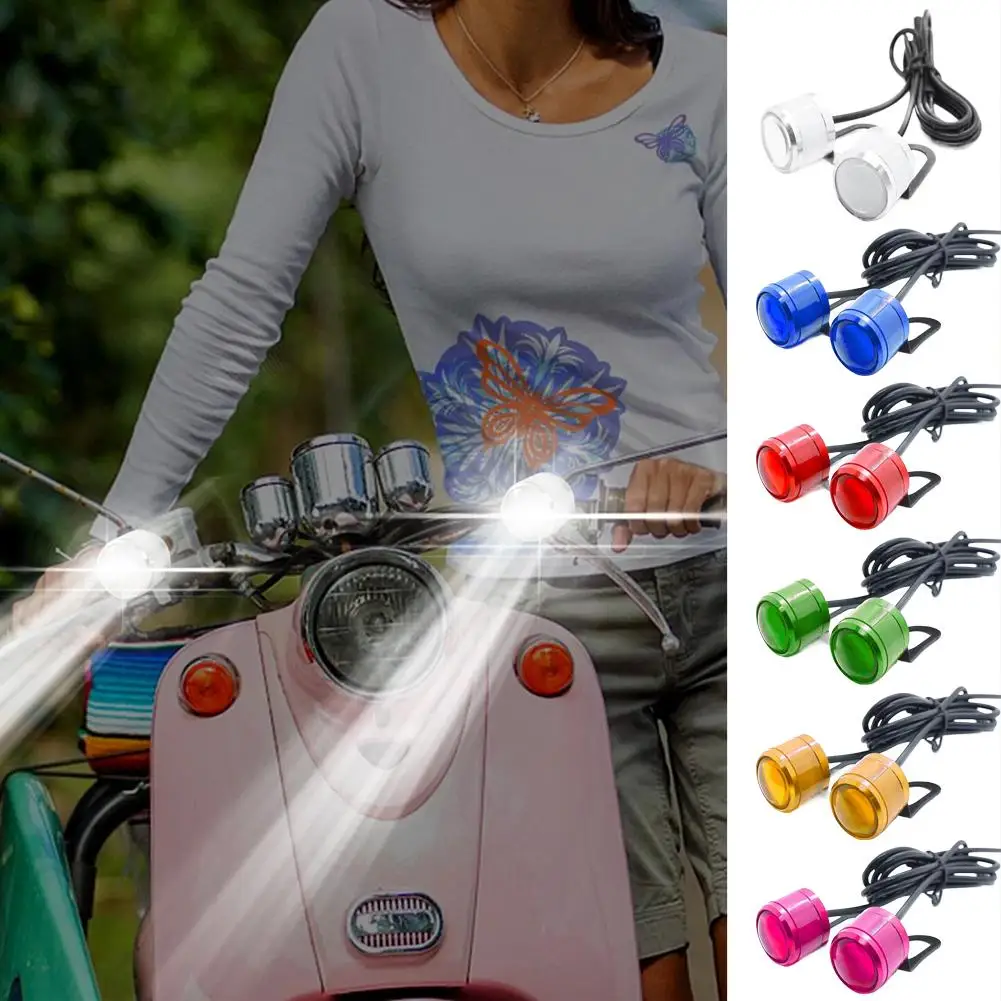 

Motorcycle Rear Light 12V LED Eagle Eye Bulb Driving Chip Light Lights Turn Signal Lights Bolt LED Plate Tail License L0F5