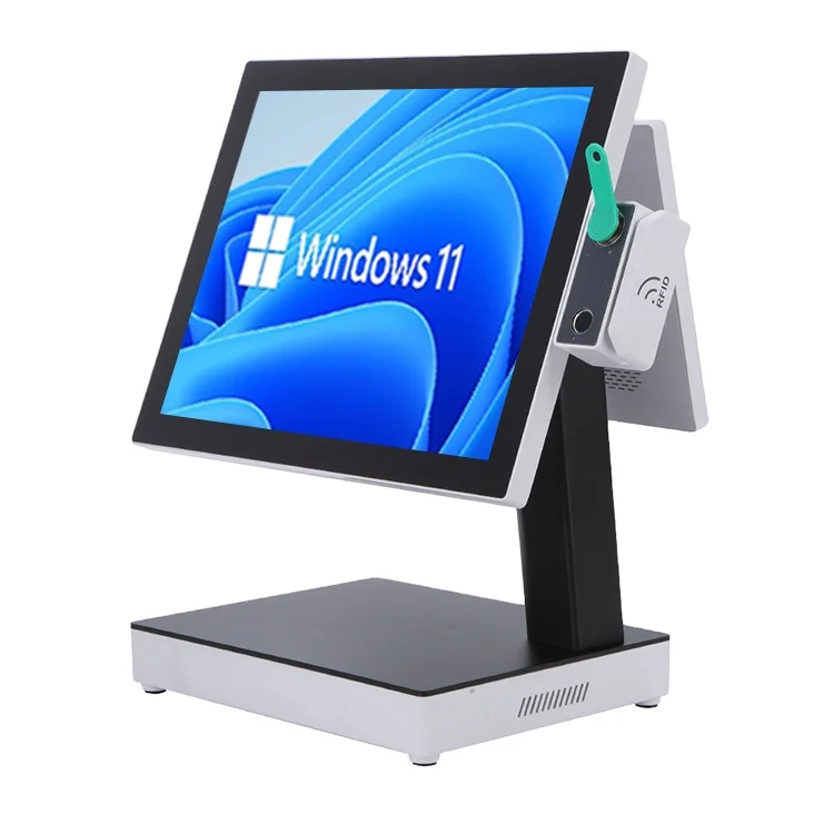 All-aluminum Body Cash Register With Cash Box, Scanner And NFC