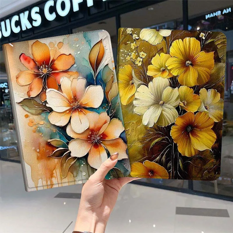 

Flower Sunflower Beautiful Gift For Samsung Galaxy Tab A7 A A8 A9 A11 S6 S11 10.1 10.4 10.5 Inch Lite PLus Soft Tablet Case