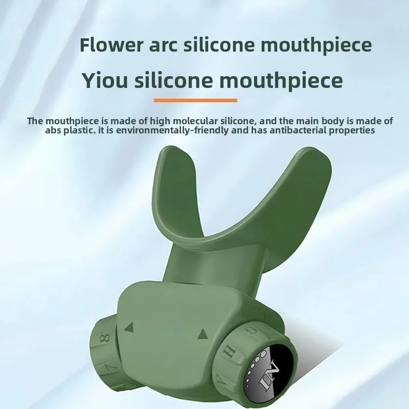 جهاز تدريب عضلات التنفس لقدرة الرئة، جهاز تمرين الجهاز التنفسي المحمول مع مقاومة قابلة للتعديل، للاستخدام المنزلي