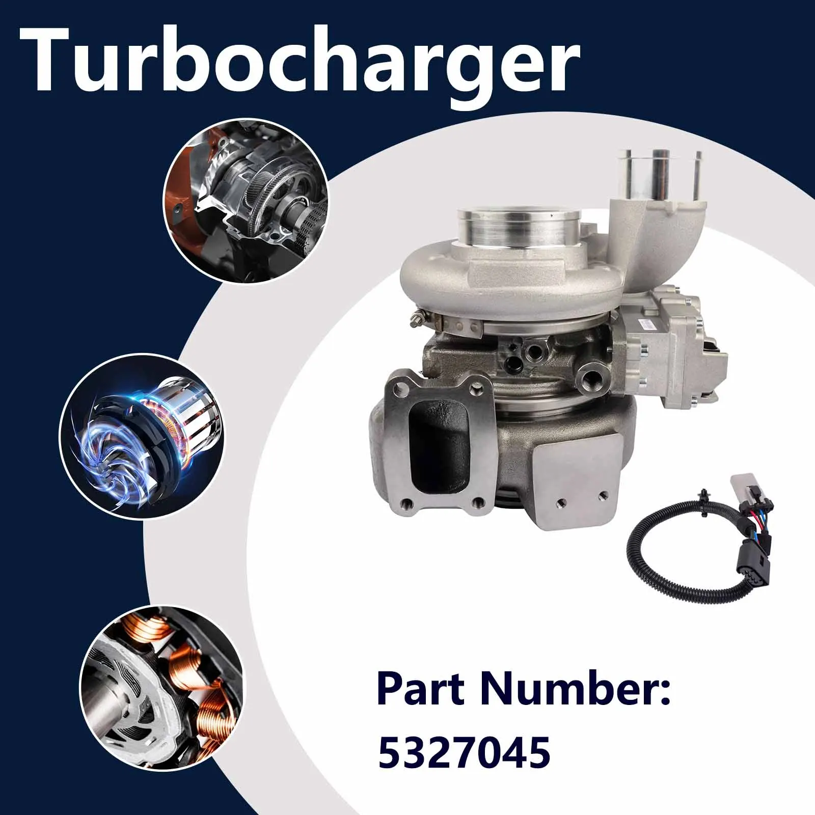 5327045 5326058 Turbocharger For Cummins 6.7L Engine