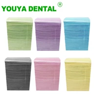 125 unids/bolsa desechable impermeable tatuaje almohadilla limpia Baberos para tatuajes cubiertas de mesa servilletas dentales toalla para el pecho Baberos de dentista Accesorios