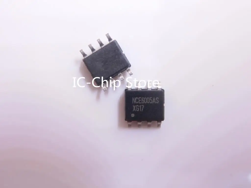 50 قطعة ~ 500 قطعة/الوحدة NCE6005AS SOP8 جديد الأصلي