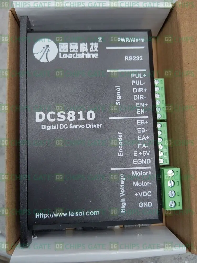 

1PCS New Leadshine DCS810 Digital Brushed DC Servo Driver 80VDC 20A