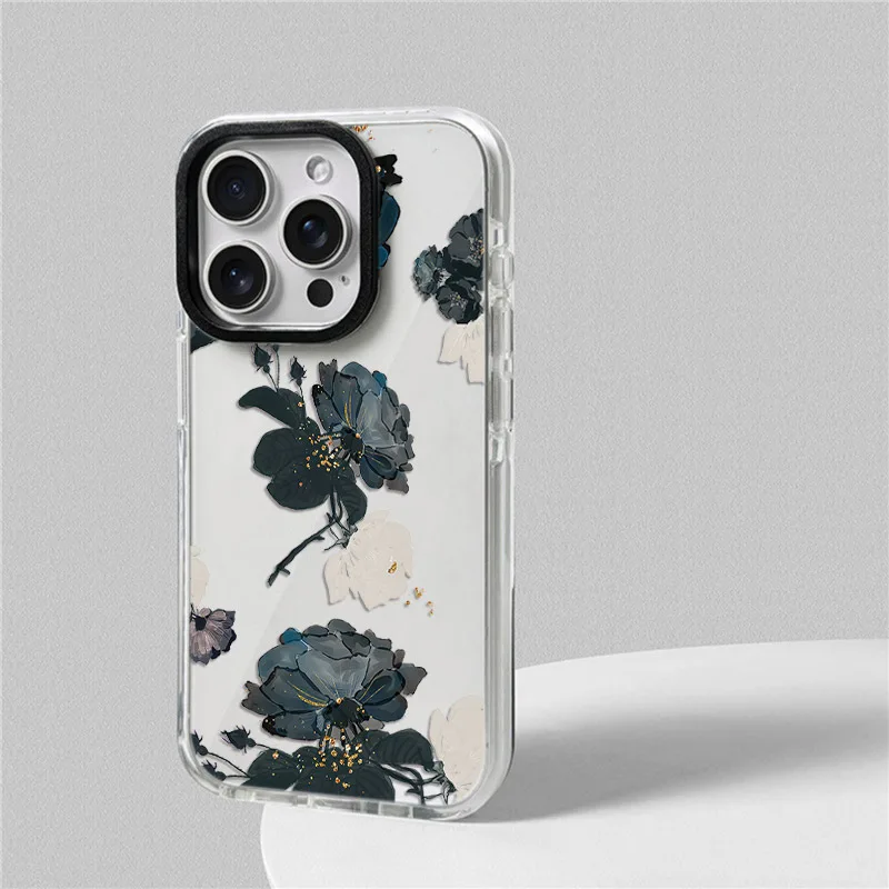 الحيوانات القط قضية الهاتف آيفون 17 16 15 14 13 12 11 برو ماكس XR 7 8 زائد SE 2020 2022 البسيطة الهواء لينة بولي TPU للصدمات الغطاء الخلفي #2