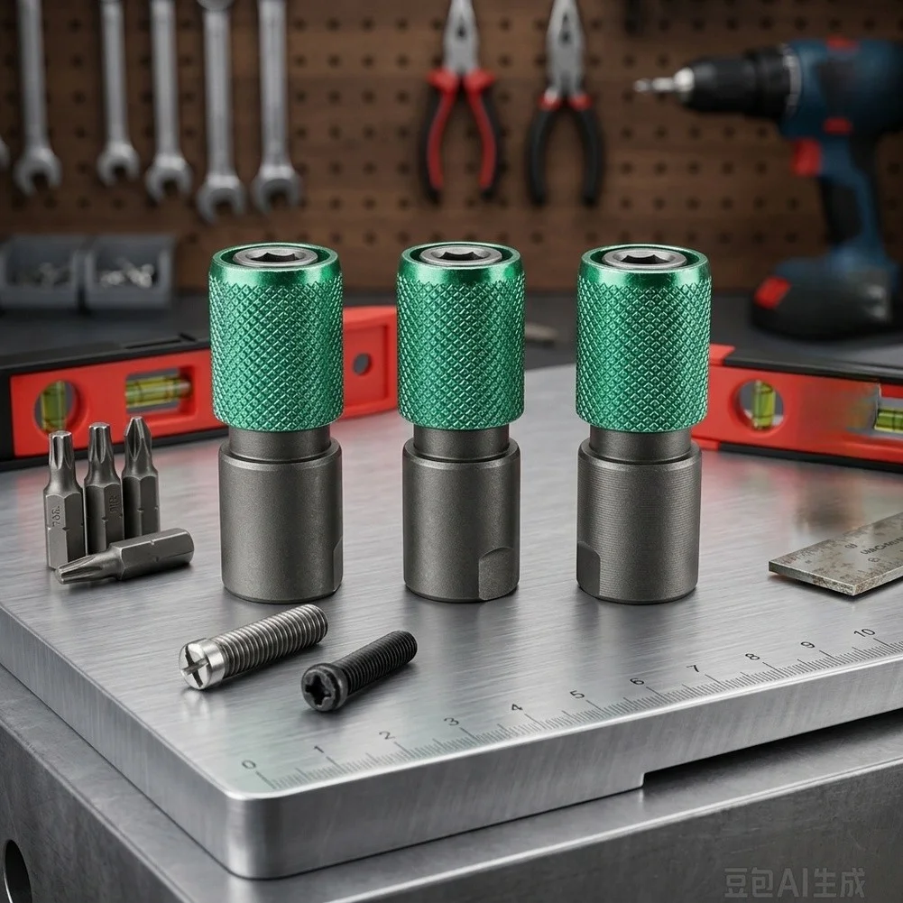 For Quick-Lock Hex Adapter Set For Drill & Angle Grinder - 3-Piece Rust Swap Conversion Head Tools Electric Tool Adapter