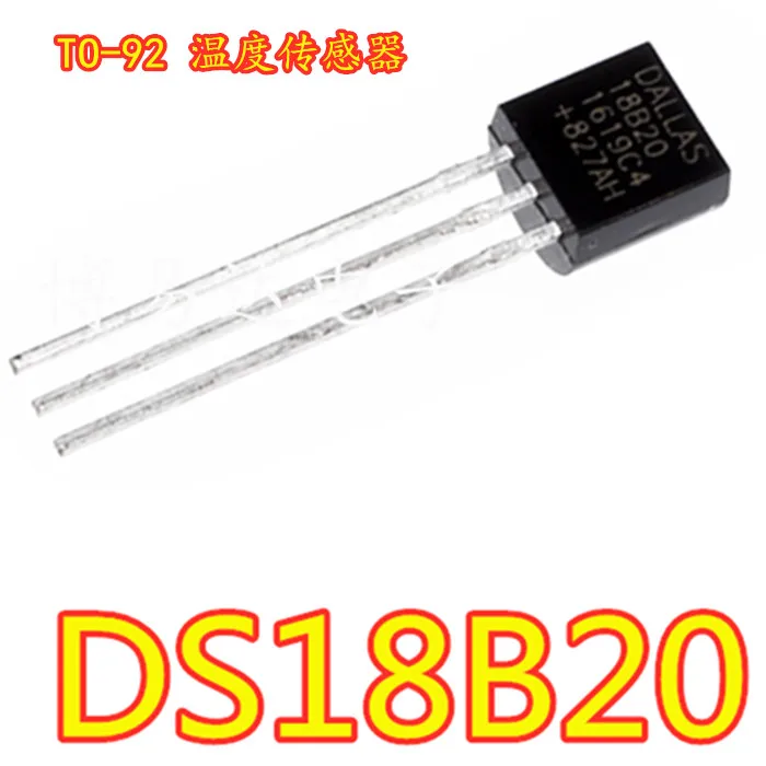 DS18B20 Programmable Digital Thermometer/Temperature Sensor TO-92 New DS1820