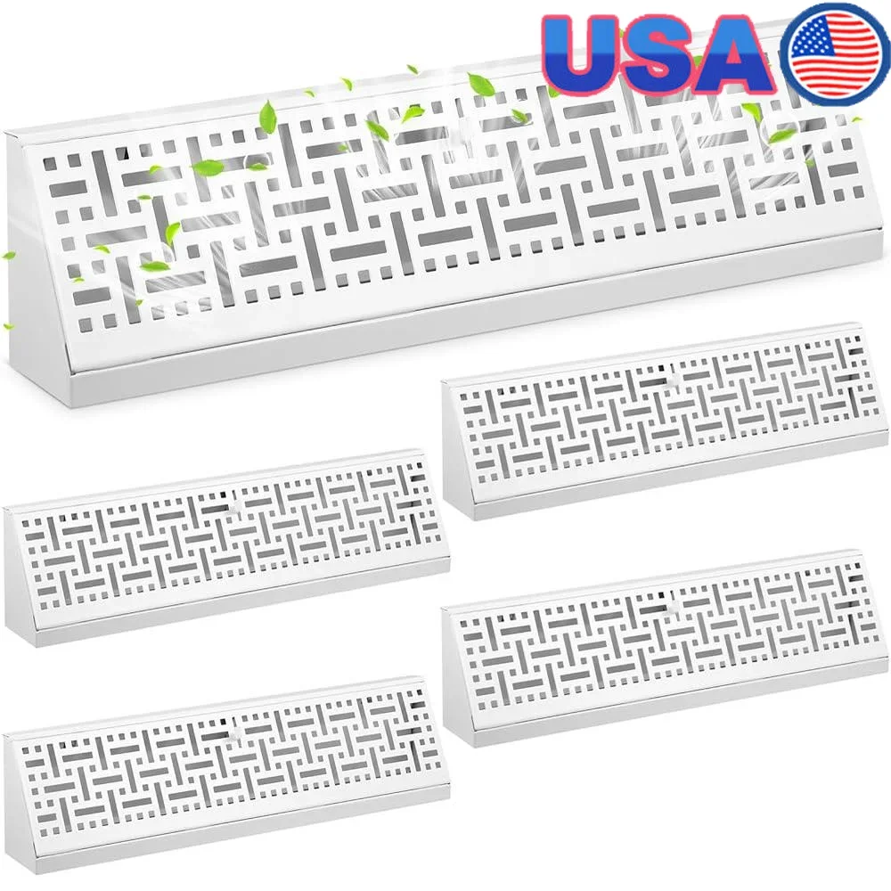 

4 шт. 18-дюймовый плинтус, диффузор, вентиляционные крышки, стальной регистр, открытие воздуховода, простая установка, контроль потока воздуха, товары для дома и офиса