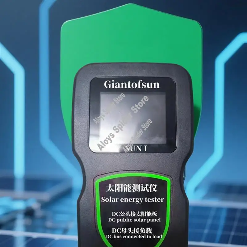 Photovoltaic Solar Energy Tester 500W High Power MPPT PV Module Multimeter Detection Tool Solar Panel Power Testing-AB09