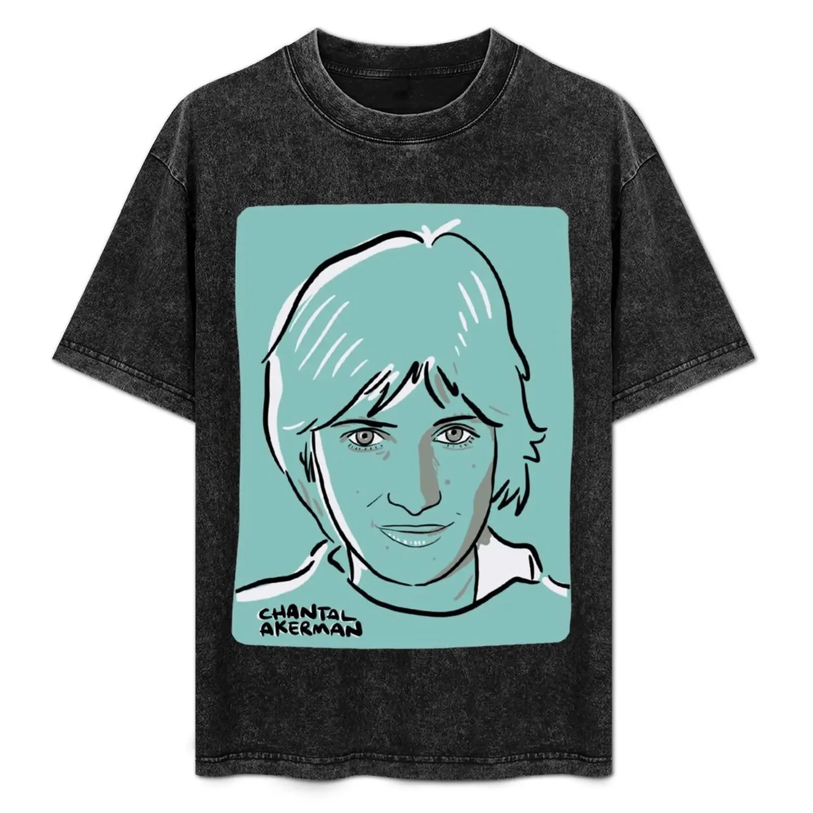 

Chantal Akerman T-Shirt baggy shirts boys whites Men's cotton t-shirt