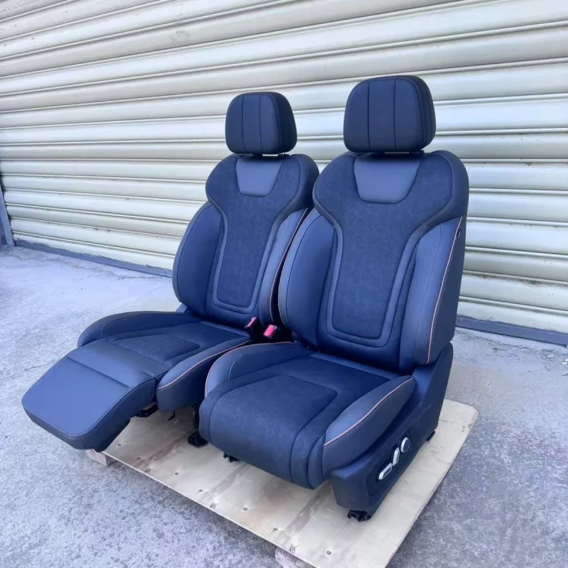 Suitable for Car Interior Accessories Luxury Front Leather Driver and Passenger Seats Car Seats Electric Motor Adjustable Power