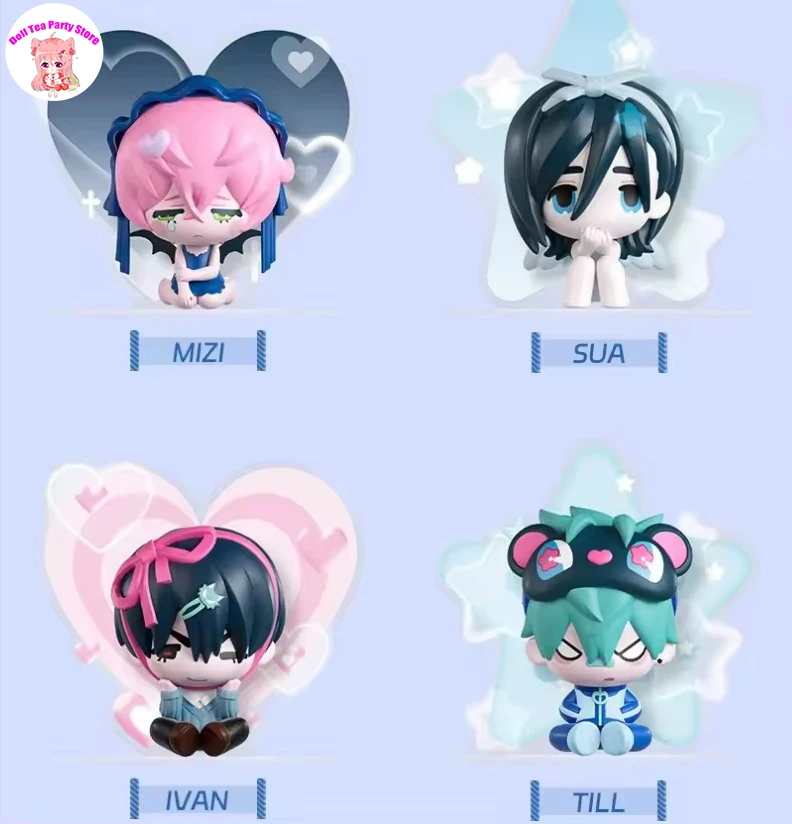 

ALIEN STAGE MIZI SUA IVAN TILL LUKA HYUNA Косплей ПВХ Фигурка Кукла Украшение Kawaii Коллекция мультфильмов Игрушки Рождественский подарок