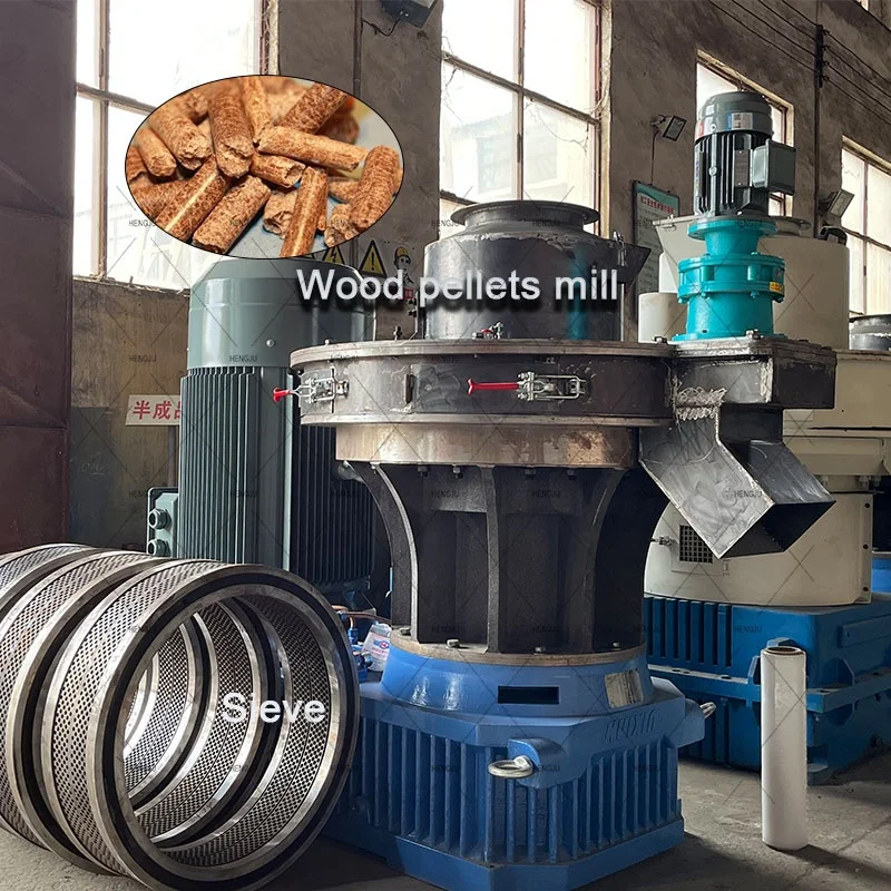 المهنية الصانع الكتلة الحيوية الخشب القش بيليه آلة نشارة الخشب الدائري يموت الخشب بيليه ماكينة