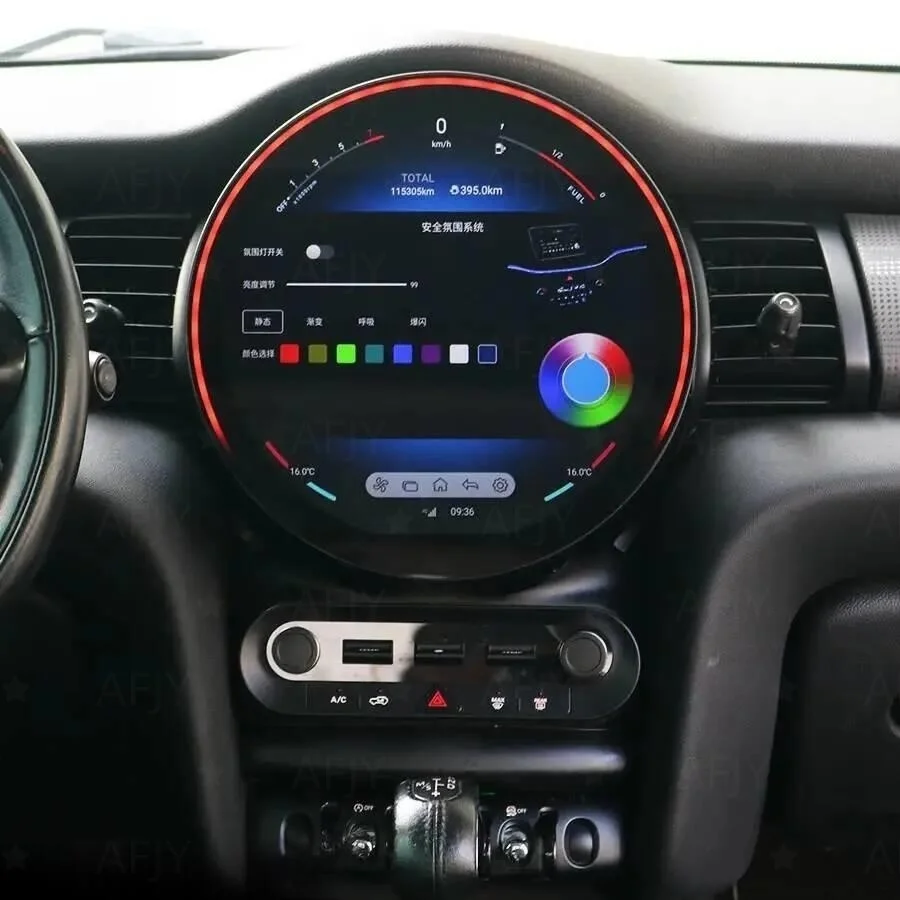11.8inch For BMW MINI F54 F55 F56 F60 2014-2020 Carplay Android Screen 4G GPS Video Stereo Multimedia HU Car Radio New WIFI BT